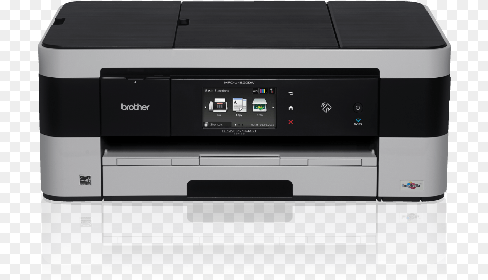 How To Put Paper In Brother Printer Lc20e Brother Mfc J4620dw Inkjet Printer, Computer Hardware, Electronics, Hardware, Machine Free Transparent Png