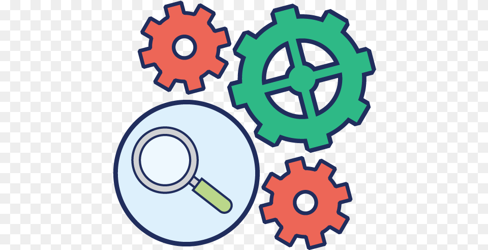 How To Resolve Duplicate Listings Monitoring And Evauluation Cute Icon, Machine, Gear, Spoke, Ammunition Png Image