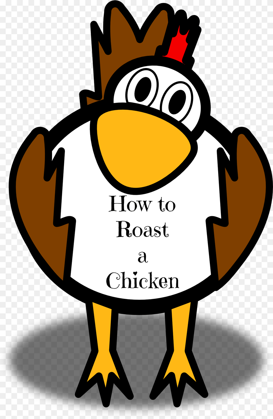 How To Roast A Simple Chicken Chicken Clip Art, Logo, Person Free Transparent Png