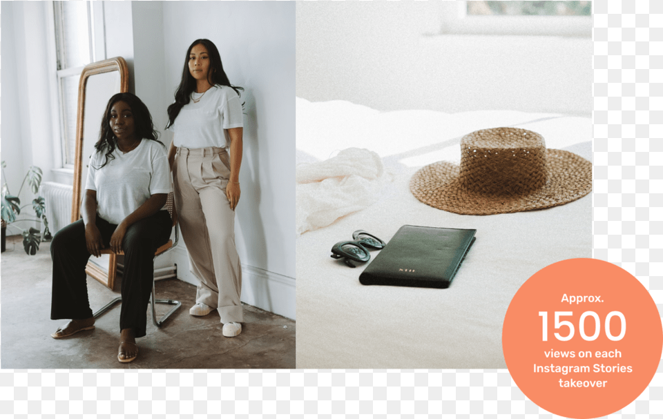 How To Run A Successful Instagram Stories Takeover Later Blog Comfort, Clothing, Sun Hat, Hat, Adult Png