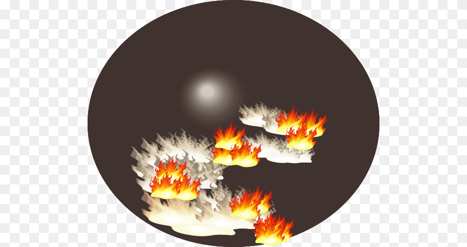 How To Set Use A Sanyal Forest Fire Svg Vector, Nature, Night, Outdoors, Sphere Free Transparent Png