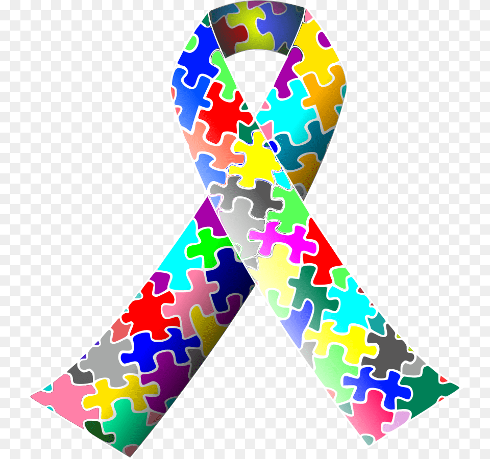 How To Set Use Autism Ribbon Clipart, Game, Jigsaw Puzzle Png