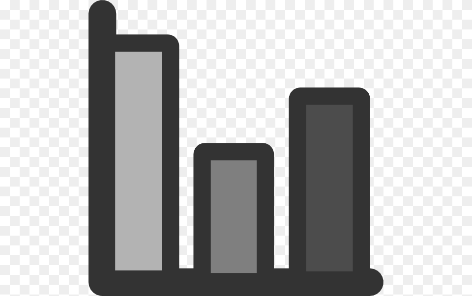 How To Set Use Bar Chart Icon Clip Art Graph Black And White, City, Urban Png Image