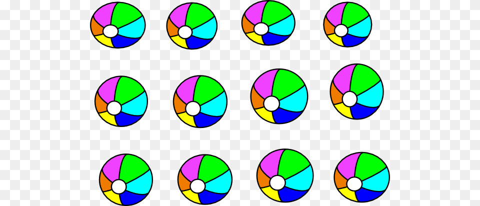 How To Set Use Beach Ball Svg Vector, Art Free Transparent Png