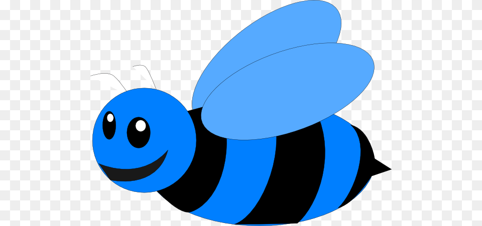 How To Set Use Blue Bee Svg Vector, Animal, Honey Bee, Insect, Invertebrate Png Image