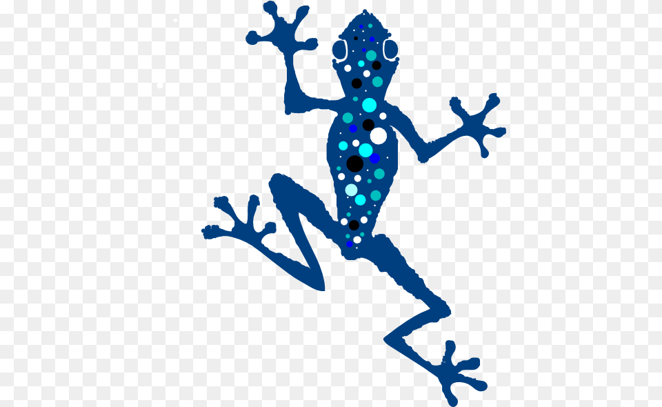How To Set Use Blue Spotted Frog Svg Vector, Animal, Gecko, Lizard, Reptile Free Png Download
