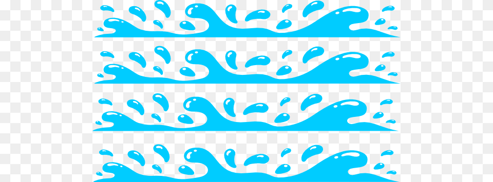 How To Set Use Blue Water Splash Svg Vector, Pattern, Nature, Outdoors, Sea Png