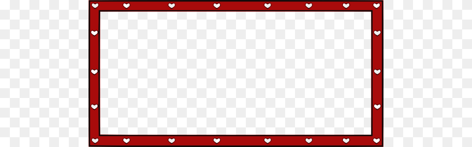How To Set Use Border Hearts X Icon, White Board Png Image