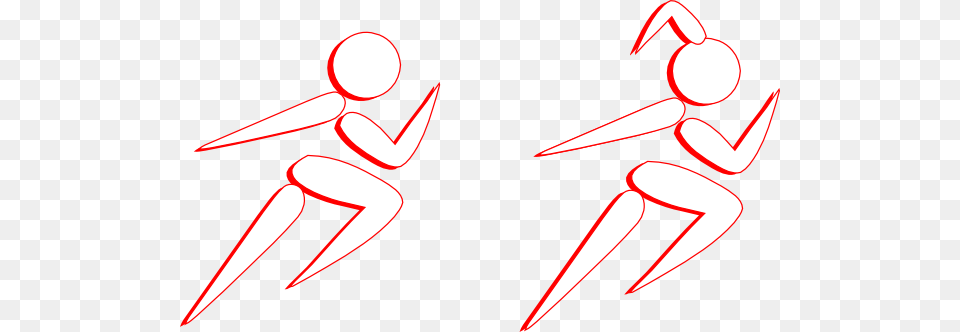 How To Set Use Boy And Girl Running Icon, Art Free Png