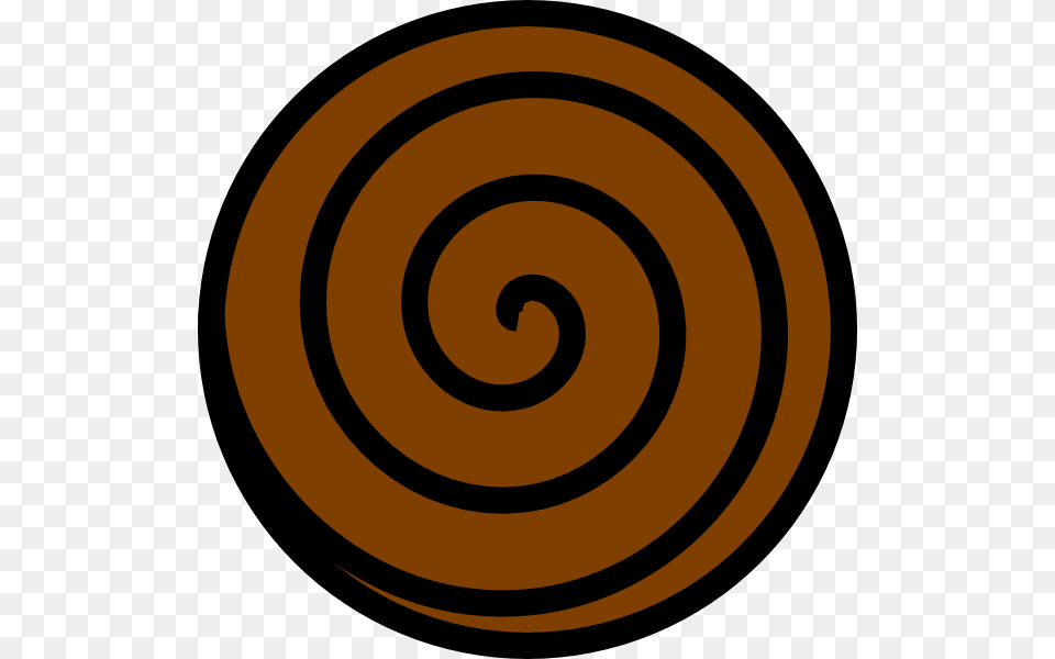 How To Set Use Brown Spiral Svg Vector, Coil, Disk, Home Decor Free Png Download