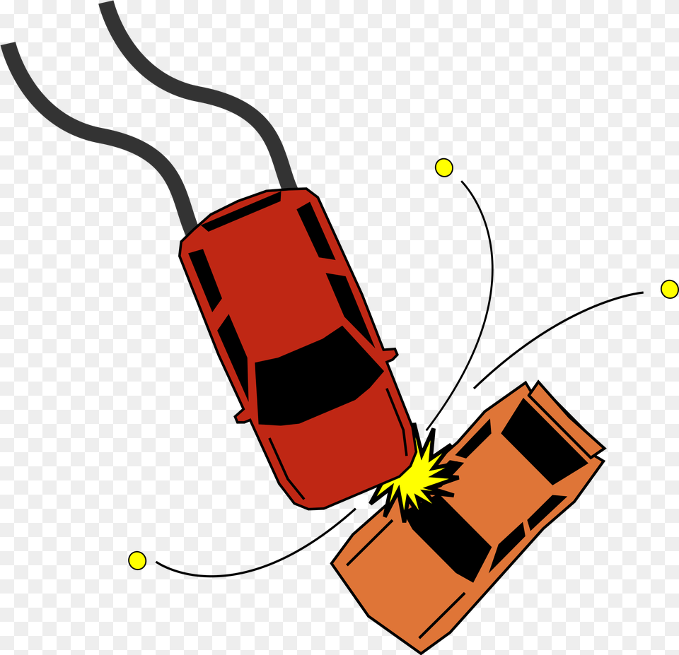 How To Set Use Car Accident Clipart, Grass, Plant, Weapon, Device Png Image
