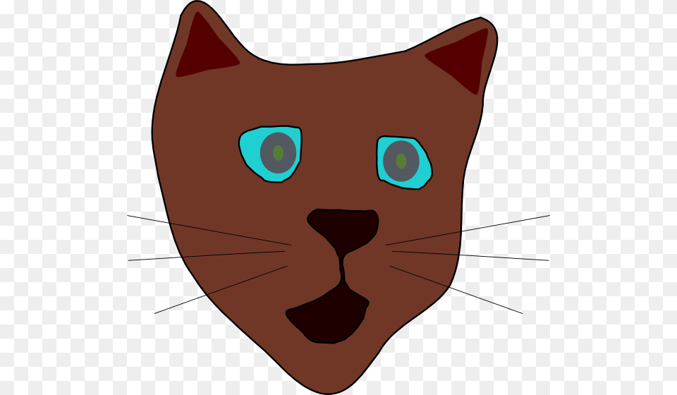 How To Set Use Cat Face Svg Vector, Animal, Mammal, Pet, Fish Free Png Download