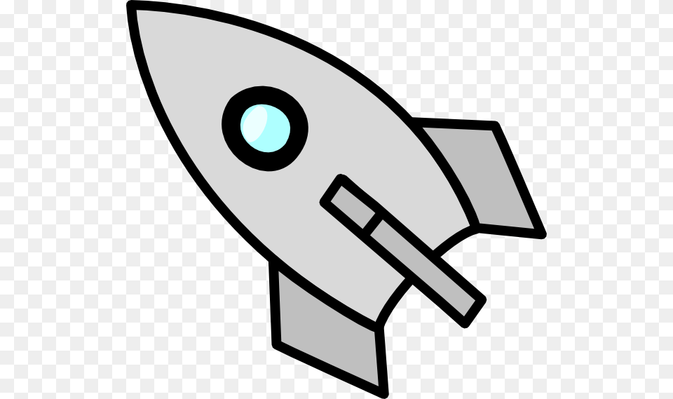 How To Set Use Coasting Rocket Clipart Cartoon Rocket Ship Transparent Background, Aircraft, Transportation, Vehicle, Weapon Free Png