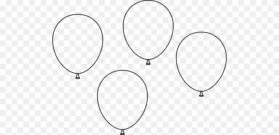 How To Set Use Coloring Book Balloons Svg Vector, Balloon, Oval Free Png