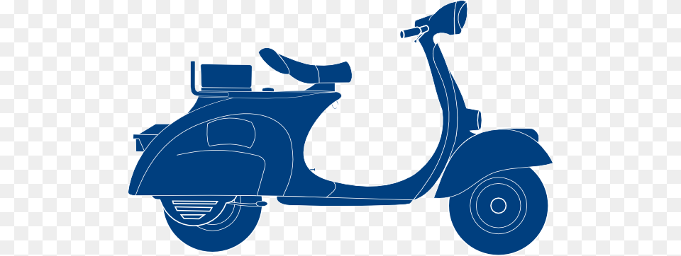 How To Set Use Dark Blue Scooter Svg Vector, Vehicle, Transportation, Motorcycle, Lawn Mower Free Transparent Png
