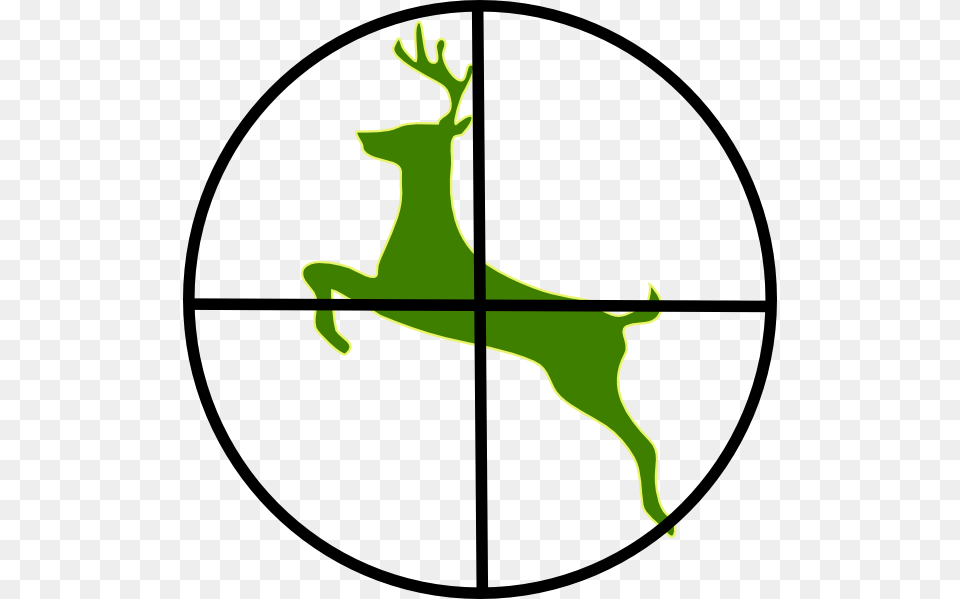How To Set Use Deer In Scope Clipart, Animal, Mammal, Wildlife, Bow Free Transparent Png