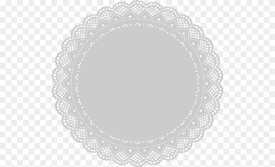 How To Set Use Doily Clipart, Oval Free Png Download