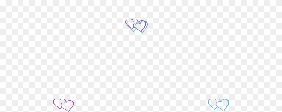 How To Set Use Double Hearts Svg Vector, Heart, Purple Free Transparent Png