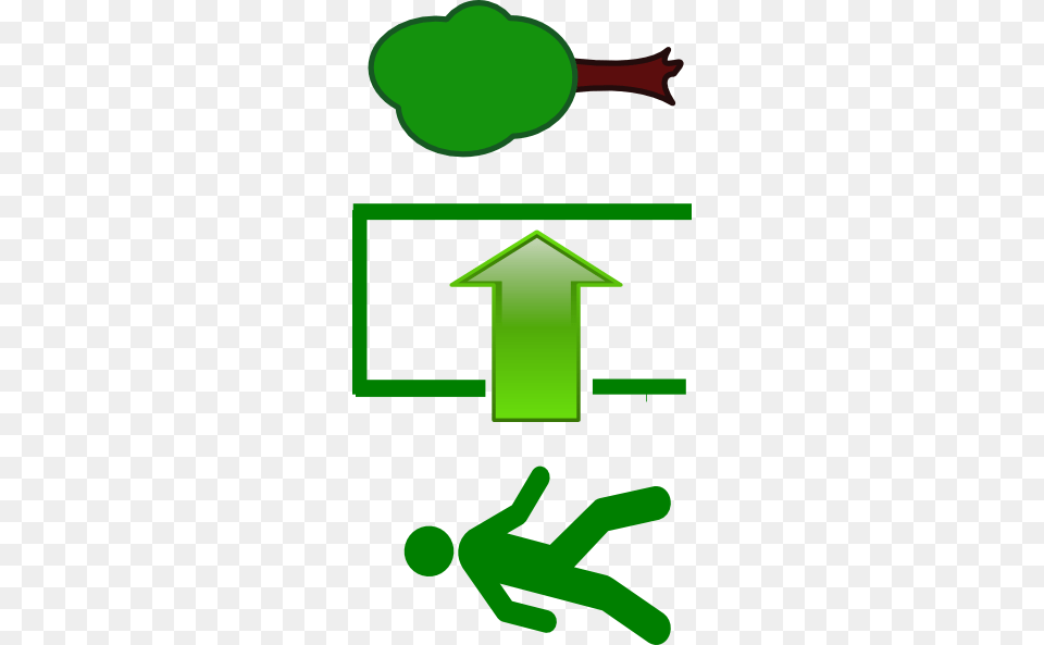 How To Set Use Exit Sign 2 Clipart, Green, Smoke Pipe Png