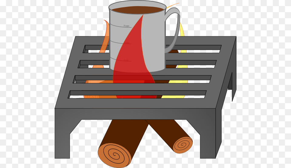 How To Set Use Fire Grate Clipart Coffee Cup, Coffee Table, Furniture, Table, Beverage Free Transparent Png