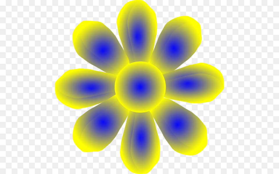 How To Set Use Flower Yellow Svg Vector, Anemone, Petal, Plant, Daisy Png Image