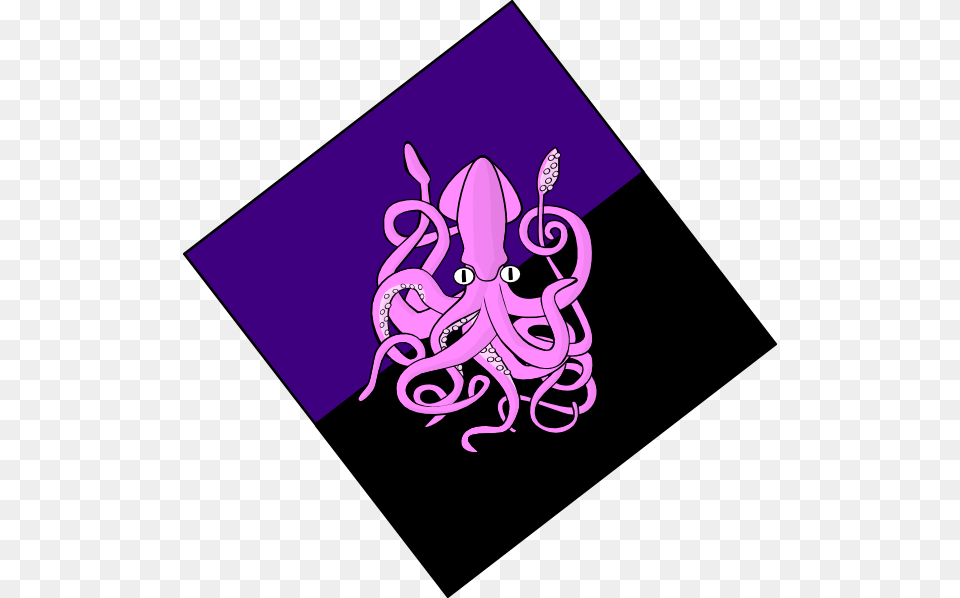 How To Set Use Giant Squid Svg Vector, Purple, Animal, Sea Life Free Transparent Png