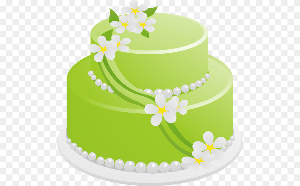 How To Set Use Green Birthday Cake Clipart, Birthday Cake, Cream, Dessert, Food Free Transparent Png
