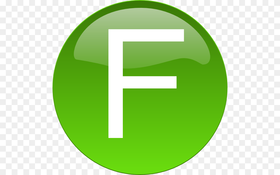 How To Set Use Green F Svg Vector, Disk, Text, Symbol Png