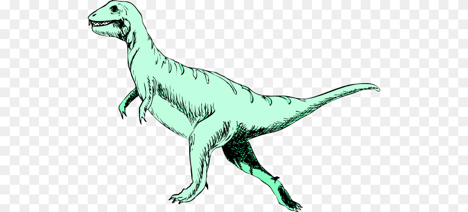 How To Set Use Green Running Dinosaur Clipart, Animal, Reptile, T-rex Free Transparent Png