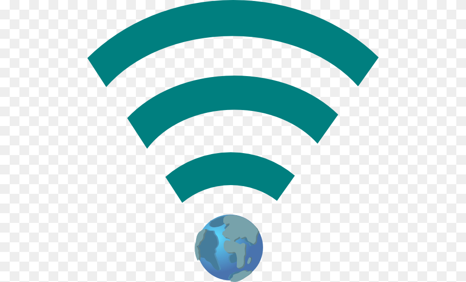 How To Set Use Green Wifi Link With Earth Icon Broadcast Signal, Astronomy, Outer Space, Sphere, Planet Free Png Download