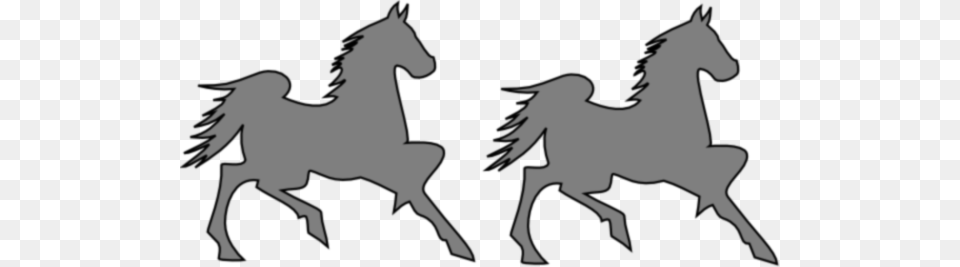 How To Set Use Grey Horse Icon, Silhouette, Animal, Colt Horse, Mammal Free Png