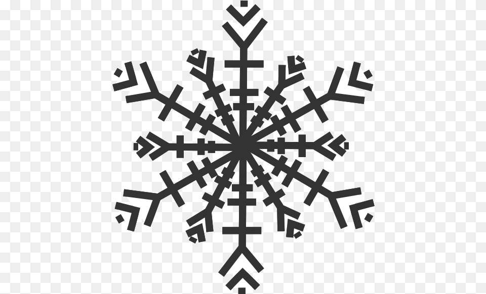 How To Set Use Grey Snowflake Clipart, Nature, Outdoors, Snow, Cross Png