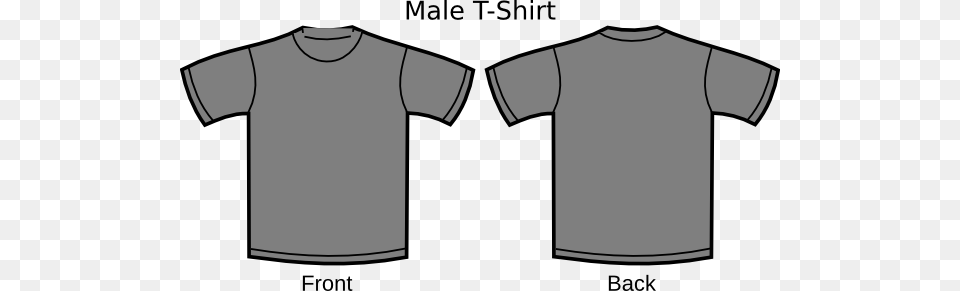 How To Set Use Grey T Shirt Template Clipart, Clothing, T-shirt, Qr Code Png Image