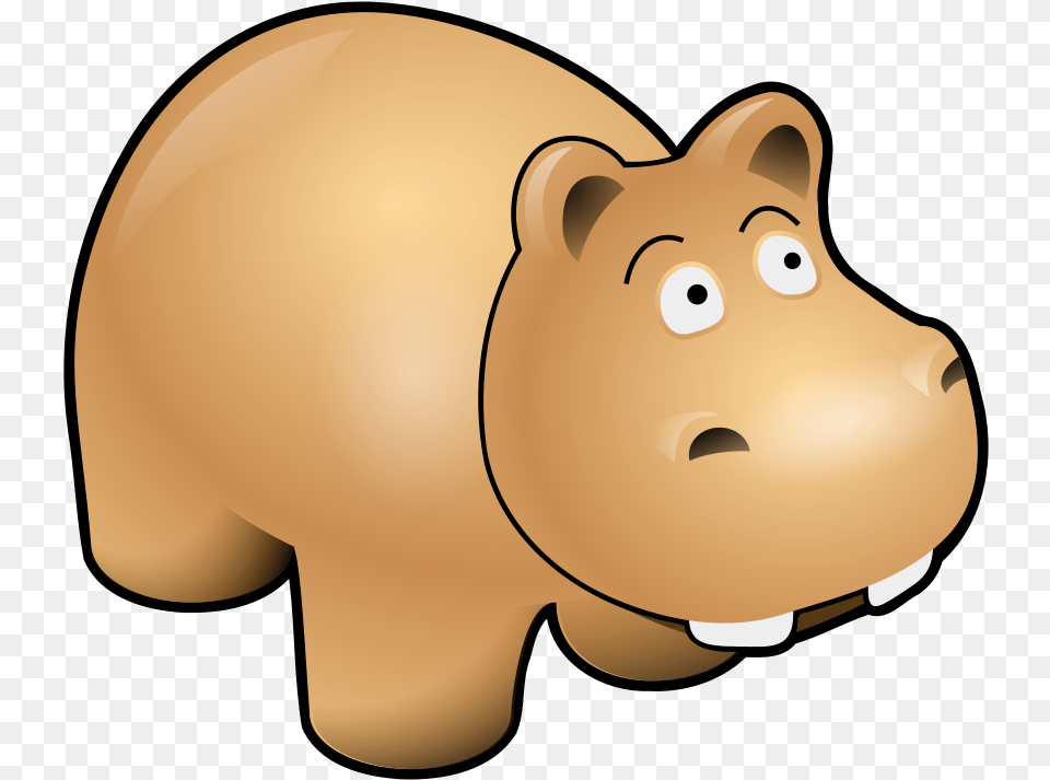 How To Set Use Hippo Clipart, Piggy Bank Png Image
