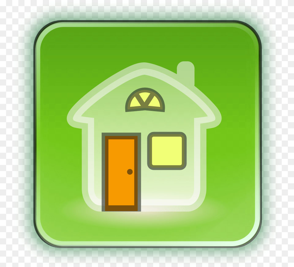 How To Set Use Home Icon, Green Free Png Download
