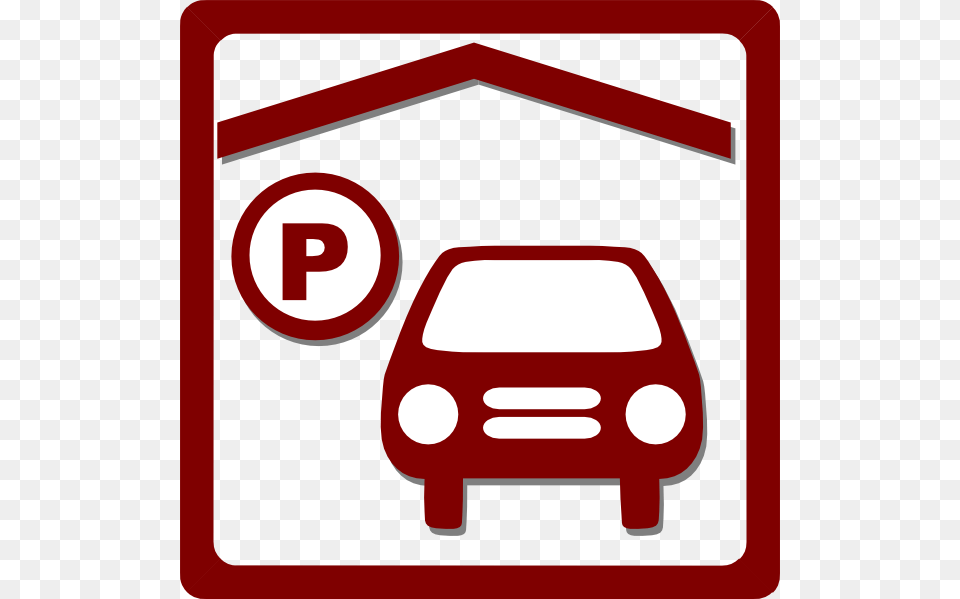 How To Set Use Hotel Icon Indoor Parking, Sign, Symbol, Car, Transportation Png Image