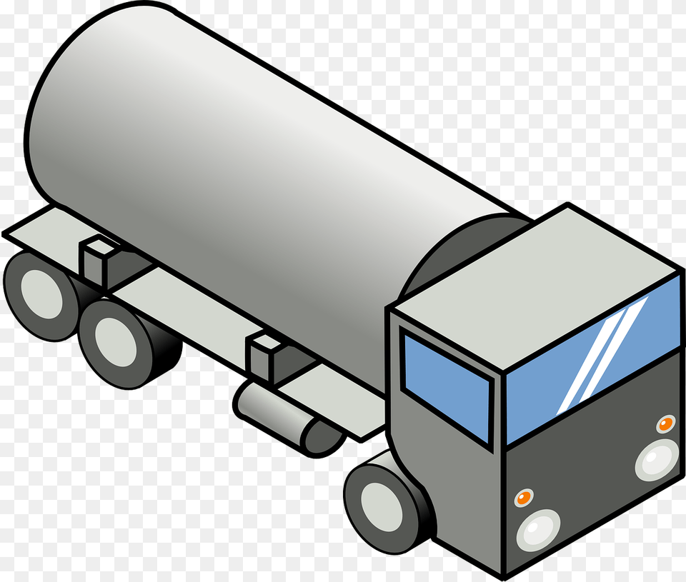 How To Set Use Isometric Truck Clipart, Trailer Truck, Transportation, Vehicle, Machine Png Image