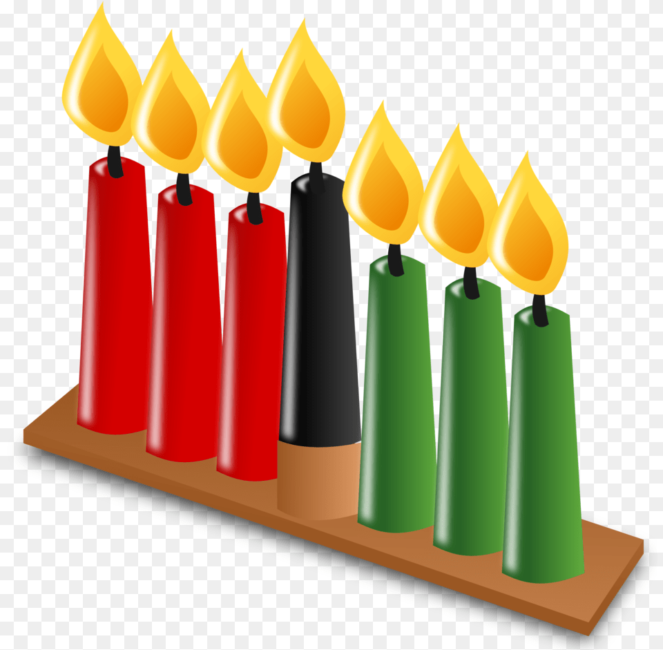 How To Set Use Kwanzaa Candles Clipart, Dynamite, Weapon, Candle Free Transparent Png