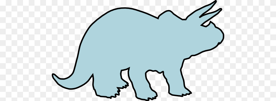 How To Set Use Light Blue Triceratops Svg Vector, Animal, Mammal, Aardvark, Wildlife Free Transparent Png