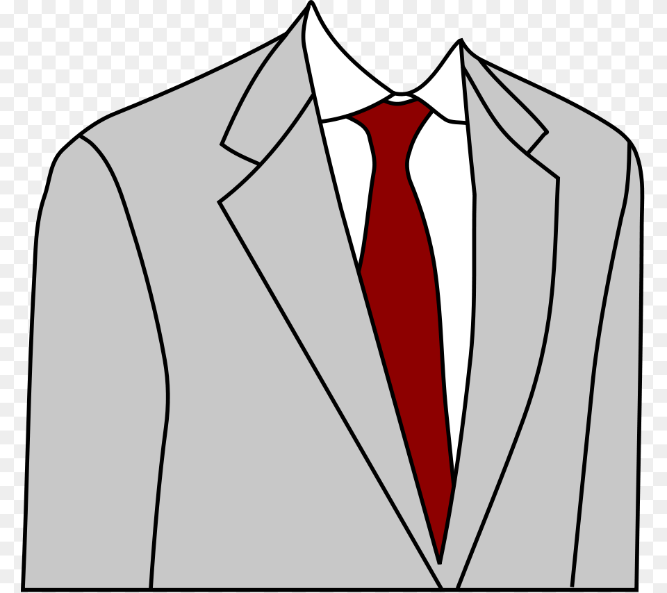 How To Set Use Light Grey Suit Svg Vector, Accessories, Tie, Formal Wear, Clothing Free Transparent Png