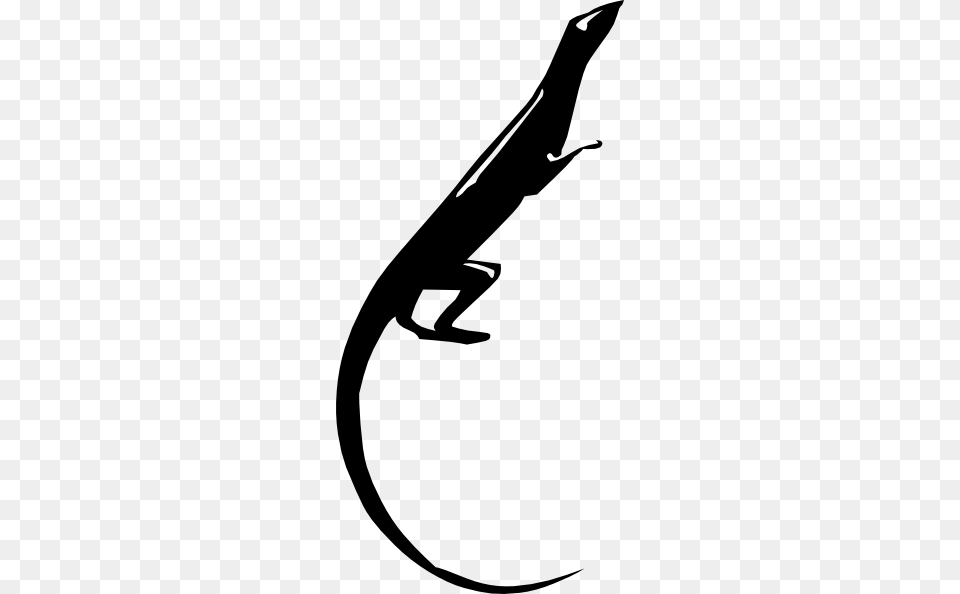How To Set Use Lizard Silhouette Svg Vector, Animal, Anole, Reptile, Wildlife Free Png Download