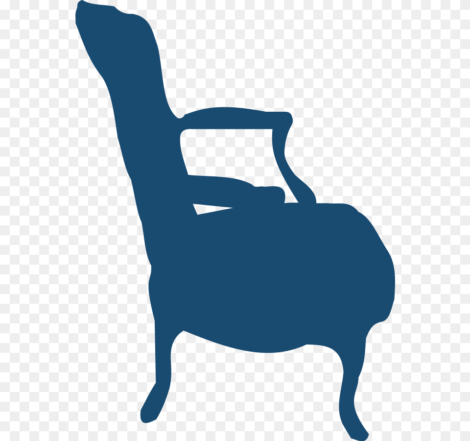 How To Set Use Low Armchair Svg Vector Siluetas De Muebles, Chair, Furniture, Person Free Transparent Png