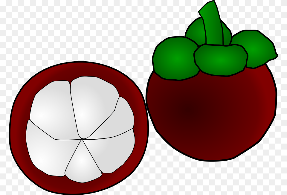 How To Set Use Mangosteen Thai Fruit Clipart, Food, Plant, Produce, Apple Free Transparent Png