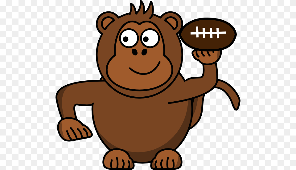 How To Set Use Monkey Football Svg Vector, Animal, Bear, Mammal, Wildlife Png