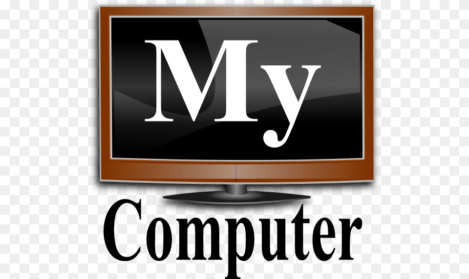 How To Set Use My Computer Icon Clipart, Computer Hardware, Electronics, Hardware, Monitor Free Png