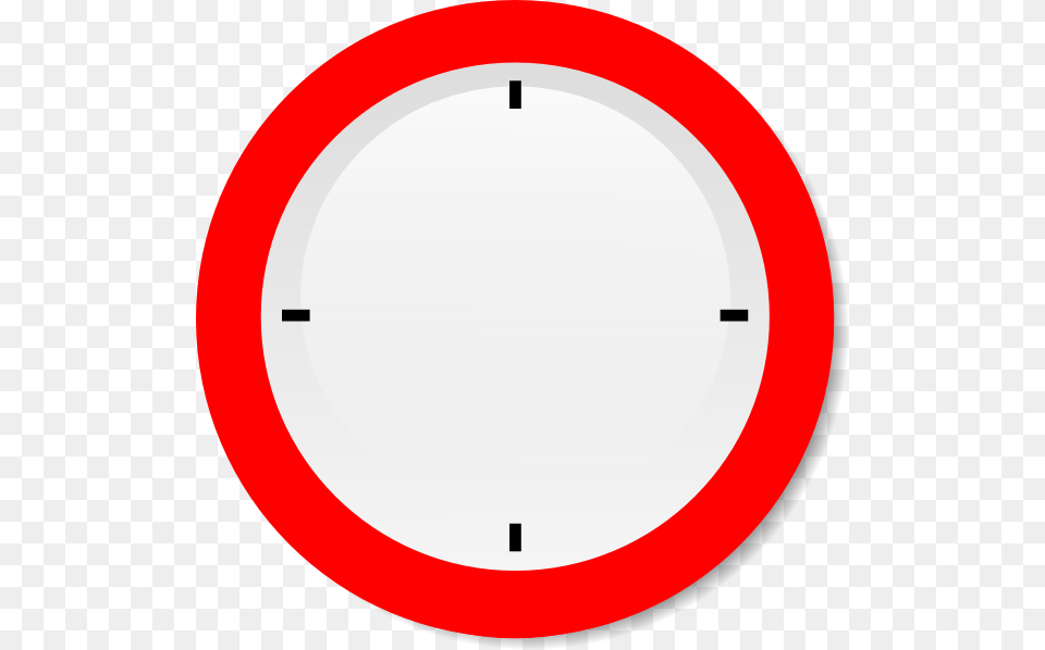 How To Set Use No Hands Modern Clock Svg Vector, Sign, Symbol, Road Sign Png