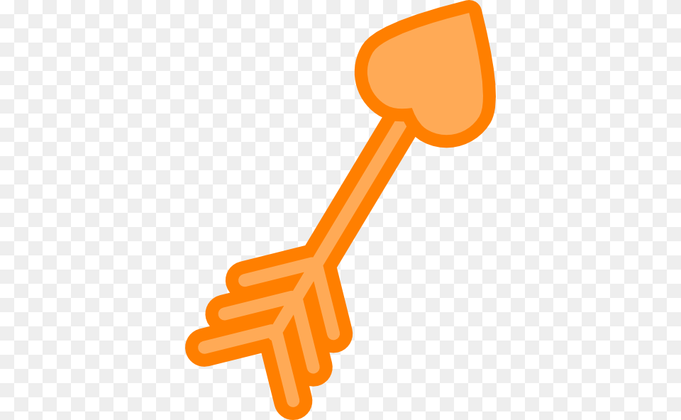 How To Set Use Orange Arrow Clipart, Device, Key, Dynamite, Hammer Free Transparent Png