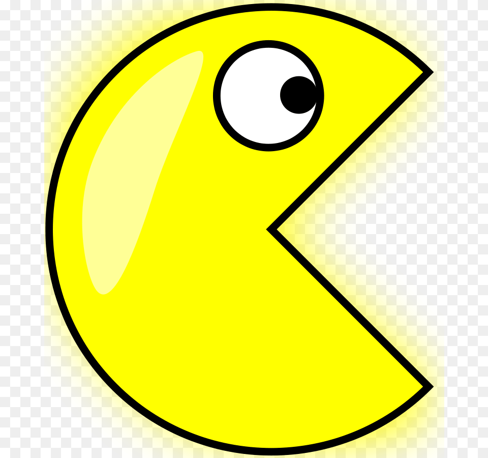 How To Set Use Pacman Clipart Pac Man Moving Animation, Symbol, Sign, Text Free Transparent Png