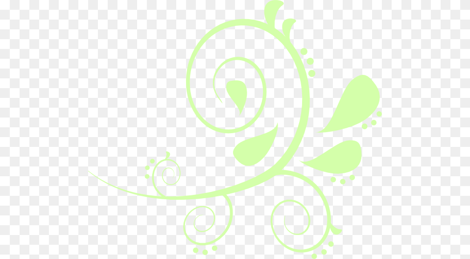 How To Set Use Paisley Curves Green Clipart Mint Green Designs, Art, Floral Design, Graphics, Pattern Free Transparent Png