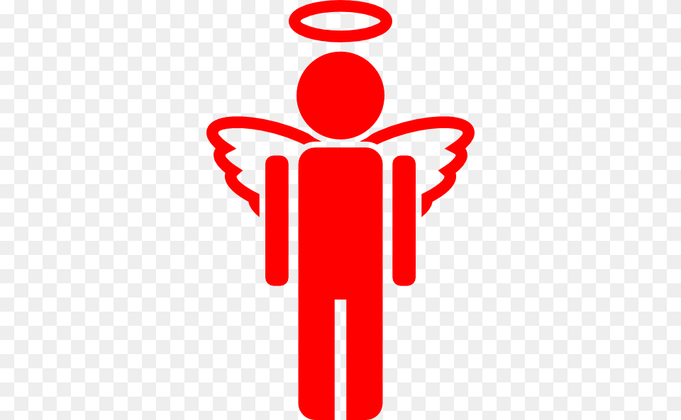 How To Set Use Red Angel Clipart My God Is Bigger Than Yours, Logo, Sign, Symbol, Dynamite Png